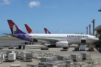 N380HA @ PHNL - Hawaiian Airlines Airbus A33-243. - by Kreg Anderson