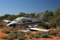 VH-FYZ - This VH-FYZ lies in the Great Victoria Desert in Western Australia, 10km off the Anne Beadell Highway between Neale Junction and Ilkurka.  Soory, I uploaded the wrong pic last time. - by Peter Beard