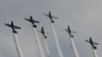 G-FUNK @ EGSU - 5. G-FUNK with The Aerostars at The Duxford Air Show, September 2011 - by Eric.Fishwick