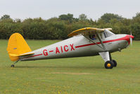 G-AICX @ EGBK - At 2011 LAA Rally - by Terry Fletcher