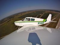 N140Z @ KRST - N140Z in a climbing turn after departing Rochester, MN (KRST) - by Mitch Nelson