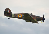 G-HURI @ EGSU - SHOT ON A VERY BAD DAY AT DUXFORD - by Martin Browne