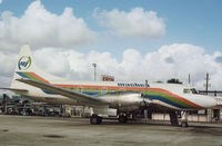 N9012J @ KFLL - Convair 580 of Mackey Airlines as seen at Fort Lauderdale in November 1979. - by Peter Nicholson