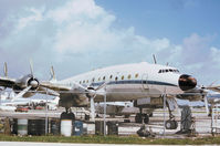 N90816 @ KFLL - Lockheed L-49 Constellation of Pacific Air Transport as seen at Fort Lauderdale in November 1979. - by Peter Nicholson