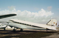 N139HH @ KFLL - Douglas DC-3C as seen at Fort Lauderdale in November 1979. - by Peter Nicholson
