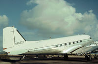 N4682T @ KFLL - Douglas C-47A as seen at Fort Lauderdale in November 1979. - by Peter Nicholson