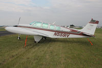 N5591V @ FLD - At Fond Du Lac WI - during 2011 Oshkosh week - by Terry Fletcher