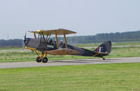 N82AM @ EHLE - Tiger Moth from Early Bird Association - by Henk Geerlings