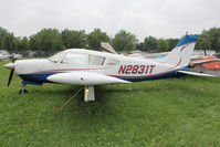 N2831T @ OSH - Aircraft in the camping areas at 2011 Oshkosh - by Terry Fletcher