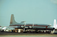 OB-R-1005 @ MIA - CL-44-D6 of Aeronaves del Peru as seen at Miami in November 1979. - by Peter Nicholson