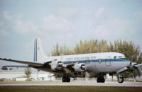 926 @ MIA - Guatamalan Air Force DC-6B as seen at Miami in November 1979. - by Peter Nicholson