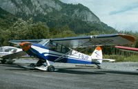 F-BTIG @ LFHZ - At Sallanches (LFHZ), July 1975 : F-BTIG is hidden behind L-21BM F-BLHP. 
Lovely original paint scheme! 
F-BTIG later was based at Valloire/Bonnenuit (LF7332) mountain strip. - by Jacques Guillem (Aéro-club de Valloire)