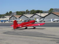 N546LP @ SZP - 2007 Obrien OBRIEN SPECIAL VAN's RV-8, Lycoming IO-360EXP 180 Hp, crossing the runway - by Doug Robertson