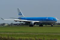 PH-AOM @ EHAM - Just landed on the Polderbaan at Schiphol - by Jan Bekker