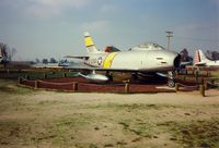 53-1230 @ MER - North American F-86H Sabre at Castle Air Museum, Atwater, CA - July 1989 - by scotch-canadian