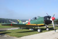 F-AZZM @ EDST - North American AT-6B Texan converted to a Zero at the 2011 Hahnweide Fly-in, Kirchheim unter Teck airfield - by Ingo Warnecke