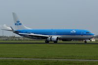 PH-BXI @ EHAM - Just after landing on the Polderbaan at Schiphol - by Jan Bekker