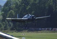 HB-RDG @ EDST - Grumman (General Motors) TBM-3R Avenger at the 2011 Hahnweide Fly-in, Kirchheim unter Teck airfield - by Ingo Warnecke