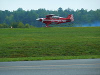N177CD @ LKU - Landing at Freeman Field during the Louisa County Air Show, 2011 - by Gary Barnes