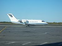 C-GJNG @ CYZF - Canadair private jet (C-GJNG) leaving YZF, Sept 13, 2011. - by Philippesdad