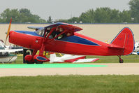 N81361 @ OSH - Over the green landing marker at 2011 Oshkosh - by Terry Fletcher