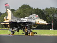 91-0011 @ EHLW - Dutch Air Force Open Day at Leeuwarden AFB ; F-16C Solo Turk - by Henk Geerlings