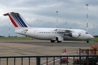EI-RJW @ EGSH - Arriving back after a gear problem - by N-A-S