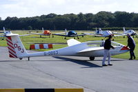 G-DDSJ @ EGBS - Herefordshire Gliding Club - by Chris Hall