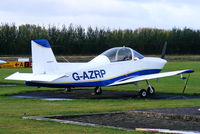 G-AZRP @ EGBS - privately owned - by Chris Hall