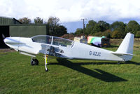 G-AZJC @ X3SI - Staffordshire Gliding Club, Seighford Airfield - by Chris Hall