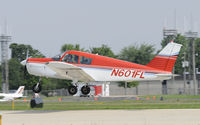 N601FL @ KOSH - PIPER PA-28-140 - by Todd Royer