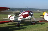 N3081B @ EDST - Cessna 195B at the 2011 Hahnweide Fly-in, Kirchheim unter Teck airfield