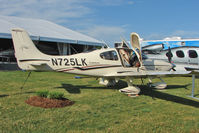 N725LK @ OSH - On static display At 2011 Oshkosh