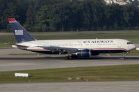 N249AU @ LSZH - decelerating after touchdown