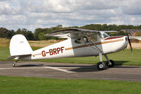 G-BRPF @ EGBR - Cessna 120 at Breighton Airfield's Helicopter Fly-In, September 2011. - by Malcolm Clarke