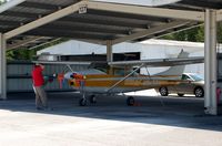 N3452U @ VDF - 1963 Cessna 182F N3452U at Tampa Executive Airport, Tampa, FL - by scotch-canadian