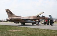 86-0283 @ DAY - F-16 in aggressor colors - by Florida Metal