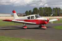 G-PAWL @ EGBR - Piper PA-28-140 Cherokee at Breighton Airfield's Helicopter Fly-In, September 2011. - by Malcolm Clarke