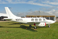 N31TT @ OSH - Aerostar with Jet engines On static display at 2011 Oshkosh