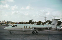 N136MW @ MIA - HFB 320 of Midwest Air Charter of Ohio as seen at Miami in November 1979. - by Peter Nicholson