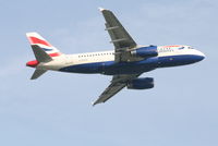 G-EUOC @ EBBR - Flight BA391 is climbing from RWY 07R - by Daniel Vanderauwera