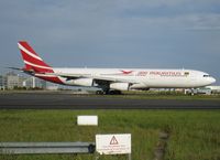 3B-NBE @ LFPG - Named Paille En Queue after an Island bird, Bravo-Echo is one of 6 A340s operated by MK - by Alain Durand