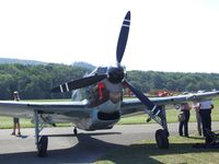 HB-RCF @ EDST - Morane-Saulnier (EFW) D-3801 / MS.406 at the 2011 Hahnweide Fly-in, Kirchheim unter Teck airfield