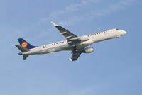 D-AEBH @ EBBR - Flight LH2283 is climbing from RWY 07R - by Daniel Vanderauwera