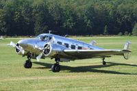 N45CF @ EDST - Beechcraft G18S Twin Beech at the 2011 Hahnweide Fly-in, Kirchheim unter Teck airfield - by Ingo Warnecke