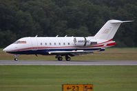 N989BC @ ORF - RWB Enterprises Inc's 1988 Challenger 601-3A N989BC rolling out on RWY 5 after arrival. - by Dean Heald