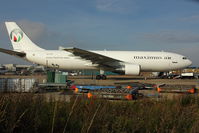 A6-HAZ @ EGGW - Maximus Air Cargo's Airbus A300B4-622R, c/n: 837
at Luton - by Terry Fletcher