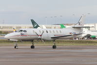 D-CBIN @ EGBB - Fairchild Swearingen SA-227AT Merlin IVC, c/n: AT-440B at Birmingham - by Terry Fletcher