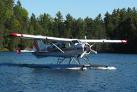 C-FTUR - Air Mont-Laurier flight on Lac Mitchell, QC - by PAUL RICHER