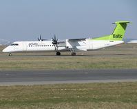 YL-BAF @ LFPG - As far CDG is concerned, the Dash 8-402Qs undertake the seasonal services from Vilnius/Lithuania - by Alain Durand